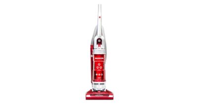 Hoover TP71 TP08001 TurboPower Upright Bagless Vacuum Cleaner Silver and Red Hoover TP71 TP08001 TurboPower Upright Bagless Vacuum Cleaner Silver and Red